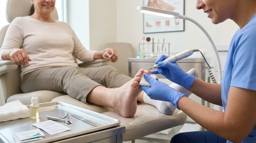 1. Professional Diabetic Nail Care